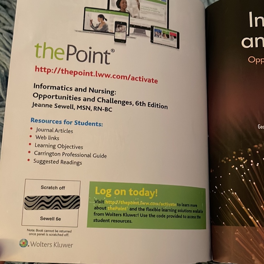 Nursing Informatics Text Books (2) - Picture 3 of 4